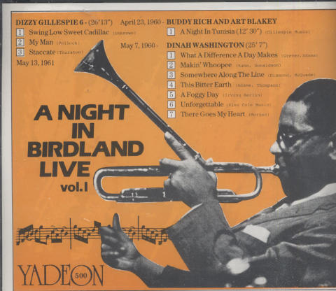 A Night in Birdland Live: Vol. 1 CD