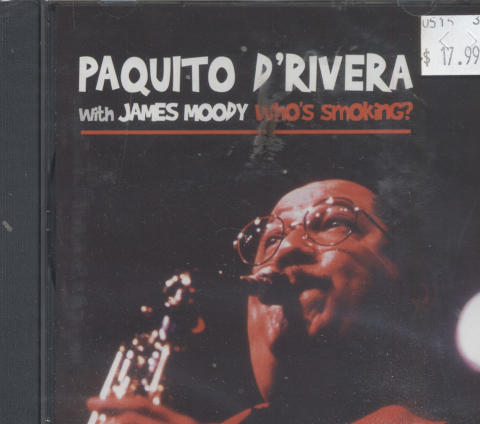 Paquito D'Rivera with James Moody CD