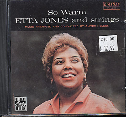 Etta Jones and Strings CD