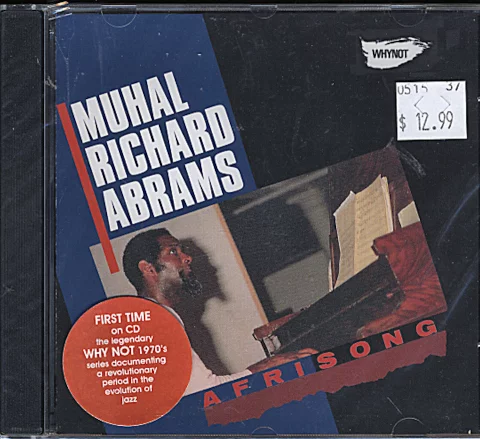 Muhal Richard Abrams CD, 1980 at Wolfgang's