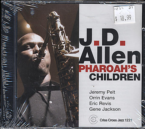 J.D. Allen Quartet / Quintet CD