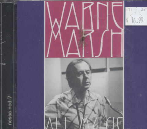 Warne Marsh Quartet CD