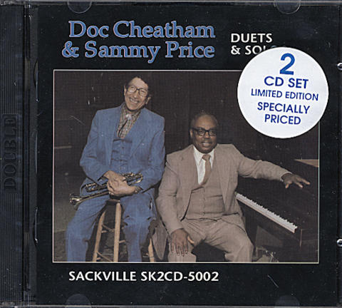 Doc Cheatham & Sammy Price CD