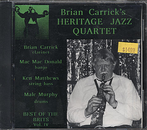 Brian Carrick's Heritage Jazz Quartet CD