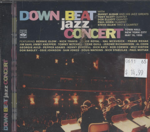 Down Beat Jazz Concert CD