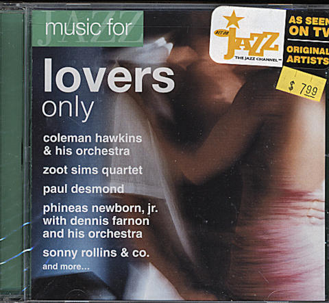 Jazz Music For Lovers Only CD