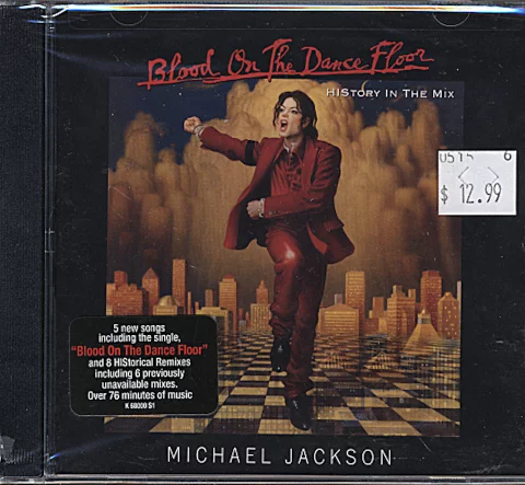 Michael Jackson CD, 2001 at Wolfgang's