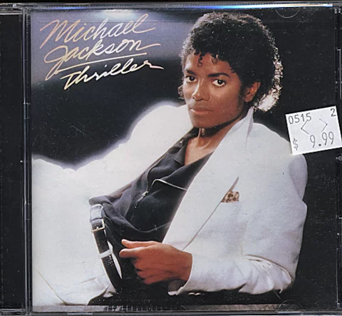 Michael Jackson CD, 1982 at Wolfgang's