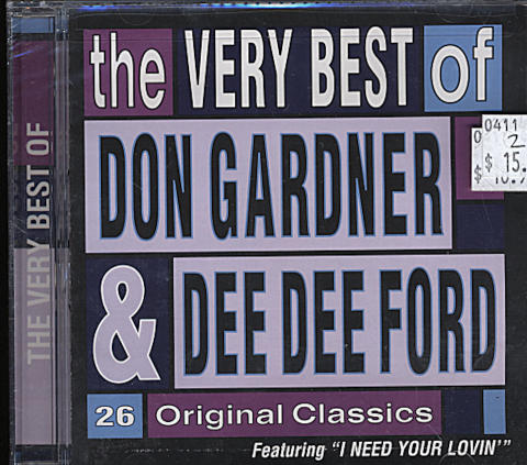Don Gardner & Dee Dee Ford CD