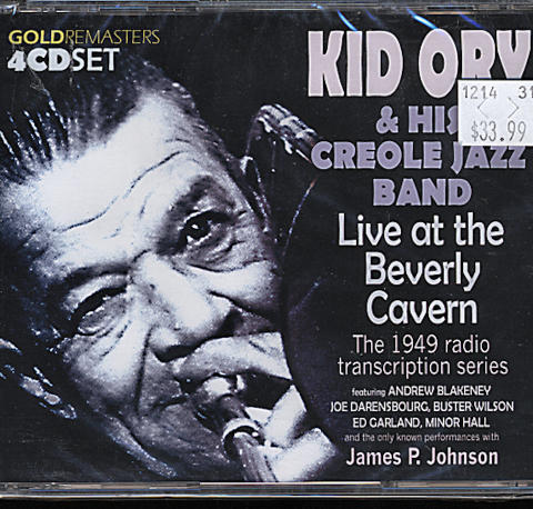 Kid Ory & His Creole Jazz Band CD