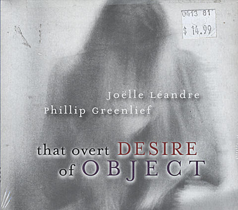 Joelle Leandre / Phillip Greenlief CD