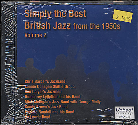 Simply The Best British Jazz From The 1950s: Volume 2 CD