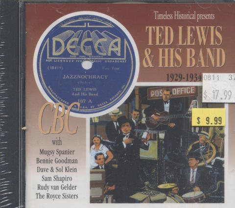 Ted Lewis And His Band CD
