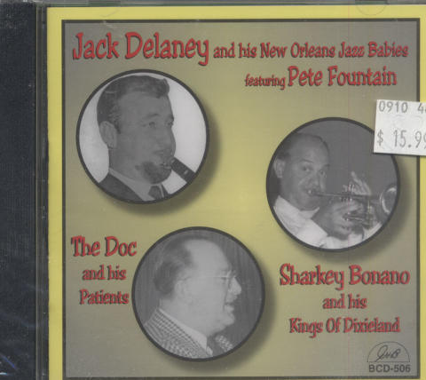 Jack Delaney with Pete Fountain / Doc Souchon / Sharkey Bonano CD