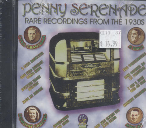 Penny Serenade: Rare Recordings From The 1930s CD