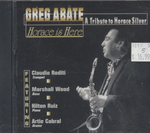 Greg Abate CD