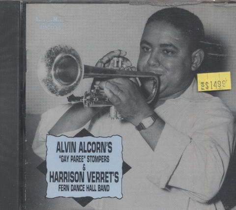 Alvin Alcorn's "Gay Paree" Stompers / Harrison Verret's Fern Dance Hall Band CD
