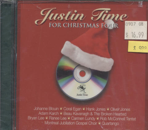 Justin Time for Christmas Four CD