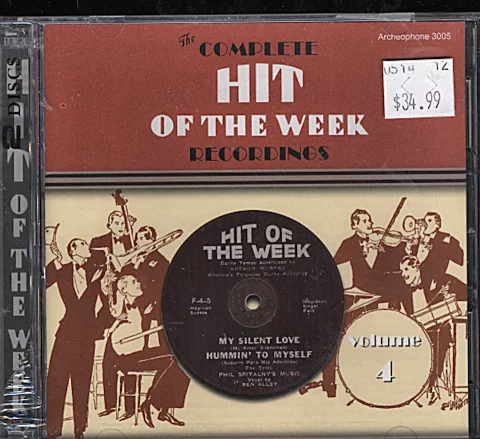 The Complete Hit Of The Week Recordings CD, 2011 at Wolfgang's