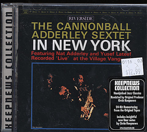 The Cannonball Adderley Sextet CD