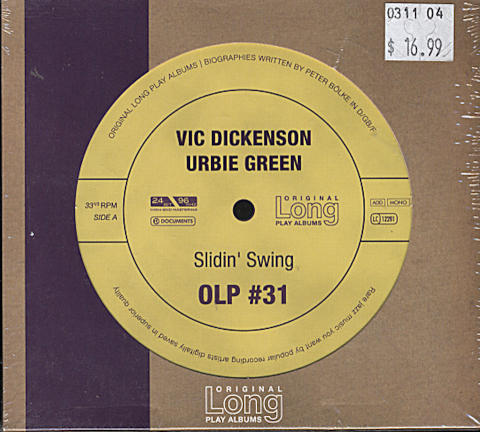 Vic Dickenson / Urbie Green CD