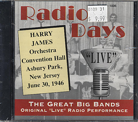 Harry James' Orchestra CD