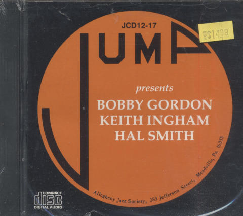 Bobby Gordon / Keith Ingham / Hal Smith CD