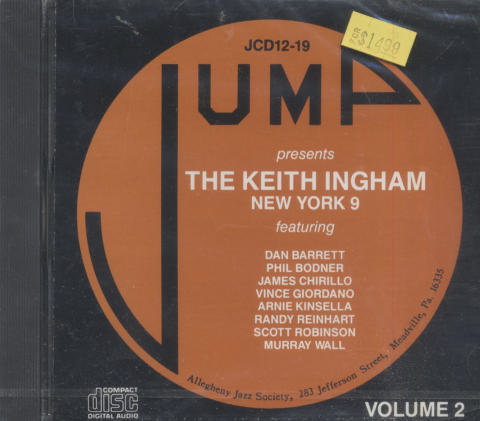 The Keith Ingham New York 9 CD