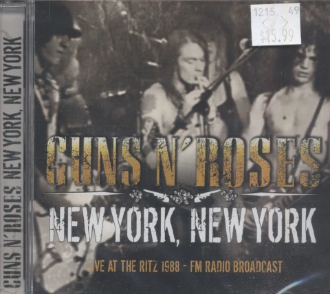 Guns N' Roses CD, 2004 at Wolfgang's