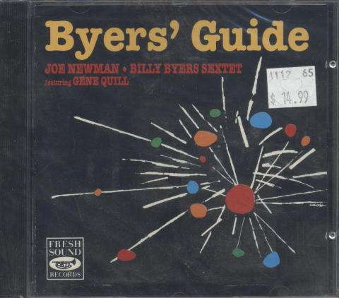 Joe Newman / Billy Byers Sextet / Gene Quill CD