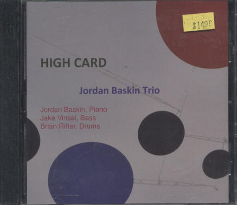 Jordan Baskin Trio CD