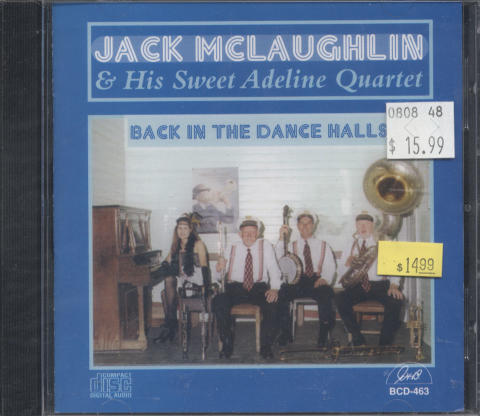 Jack McLaughlin & His Sweet Adeline Quartet CD