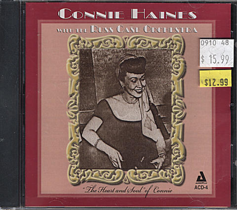 Connie Haines with the Russ Case Orchestra CD