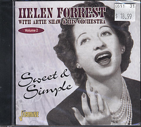 Helen Forrest with Artie Shaw & his Orchestra Vol. 2 CD