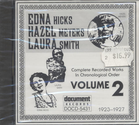 Edna Hicks / Hazel Meyers / Laura Smith CD