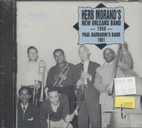 Herb Morand's New Orleans Band 1950 & Paul Barbarin's Band 1951 CD