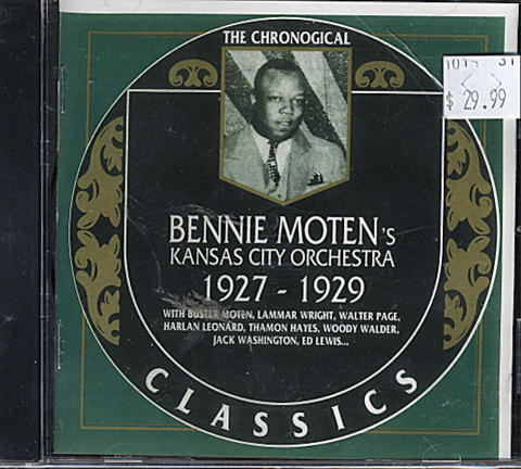 Bennie Moten CD