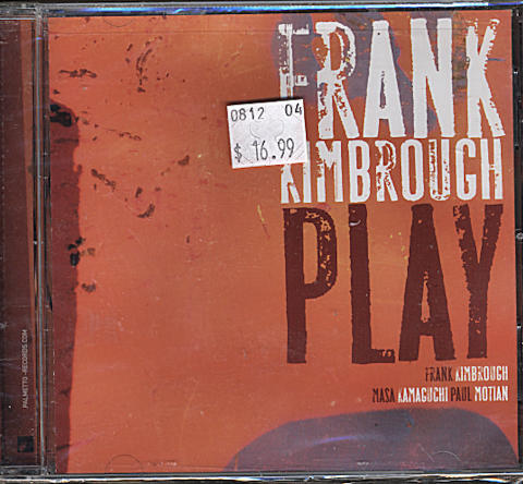 Frank Kimbrough CD