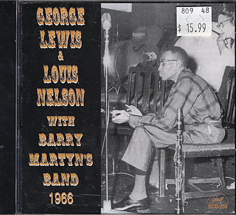 George Lewis & Louis Nelson CD