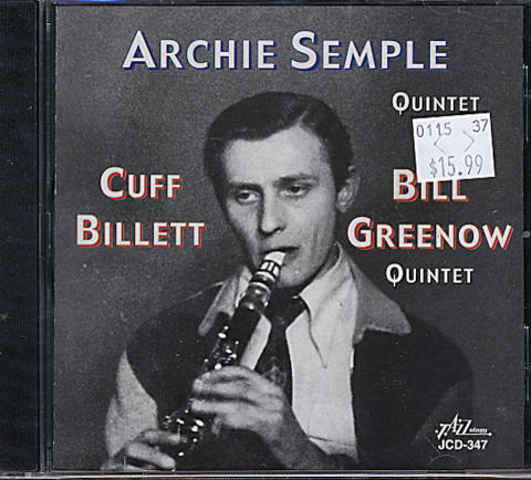Archie Semple Quintet CD