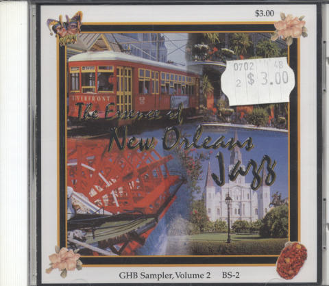 GHB Sampler, Volume 2: The Essence Of New Orleans Jazz CD