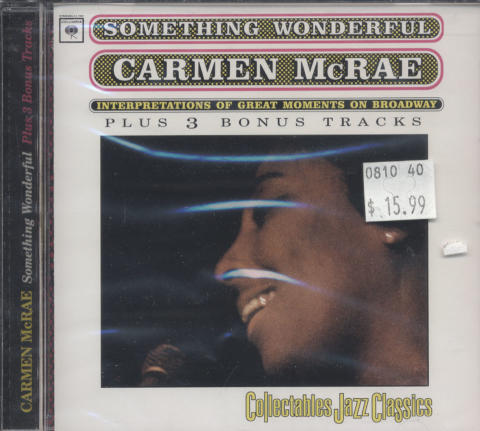 Carmen McRae CD