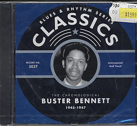 Buster Bennett CD