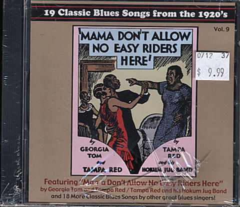19 Classic Blues Songs from the 1920's CD