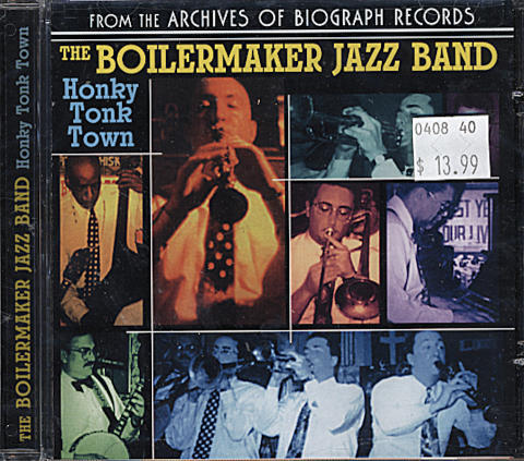 The Boilermaker Jazz Band CD