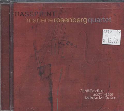 Marlene Rosenberg Quartet CD