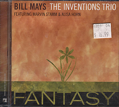 Bill Mays The Inventions Trio CD