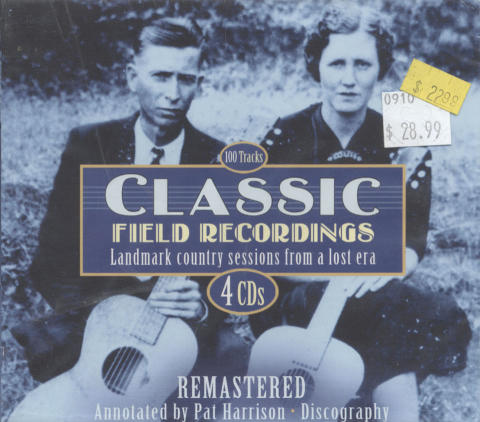 Classic Field Recordings CD