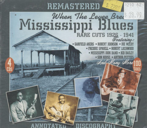 When The Levee Breaks: Mississippi Blues (Rare Cuts 1926-1941) CD