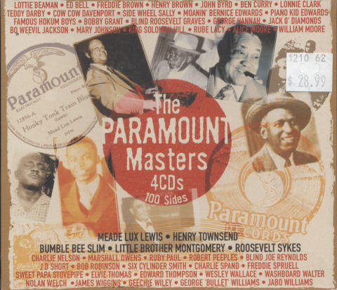 The Paramount Masters CD